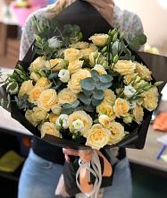Букет цветов из:  Розы и Лизиантусы #REPLACE_PRED# Данкове