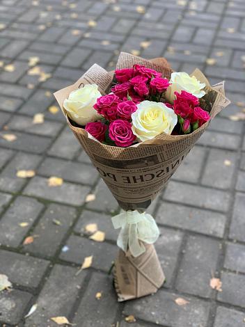 Букет цветов из: Розы в Данкове